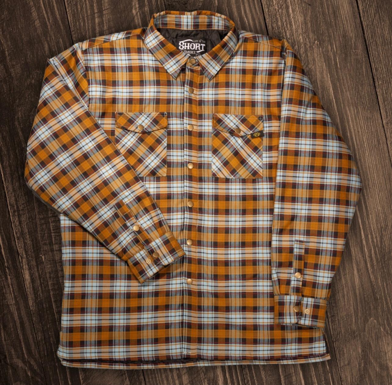 Cigar Flannel Jacket