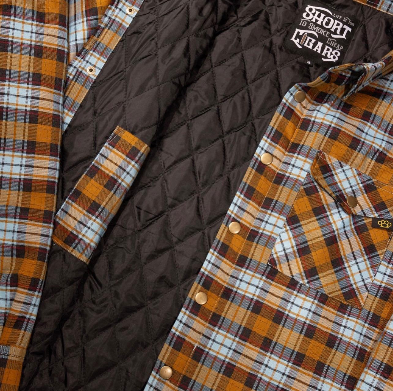 Cigar Flannel Jacket