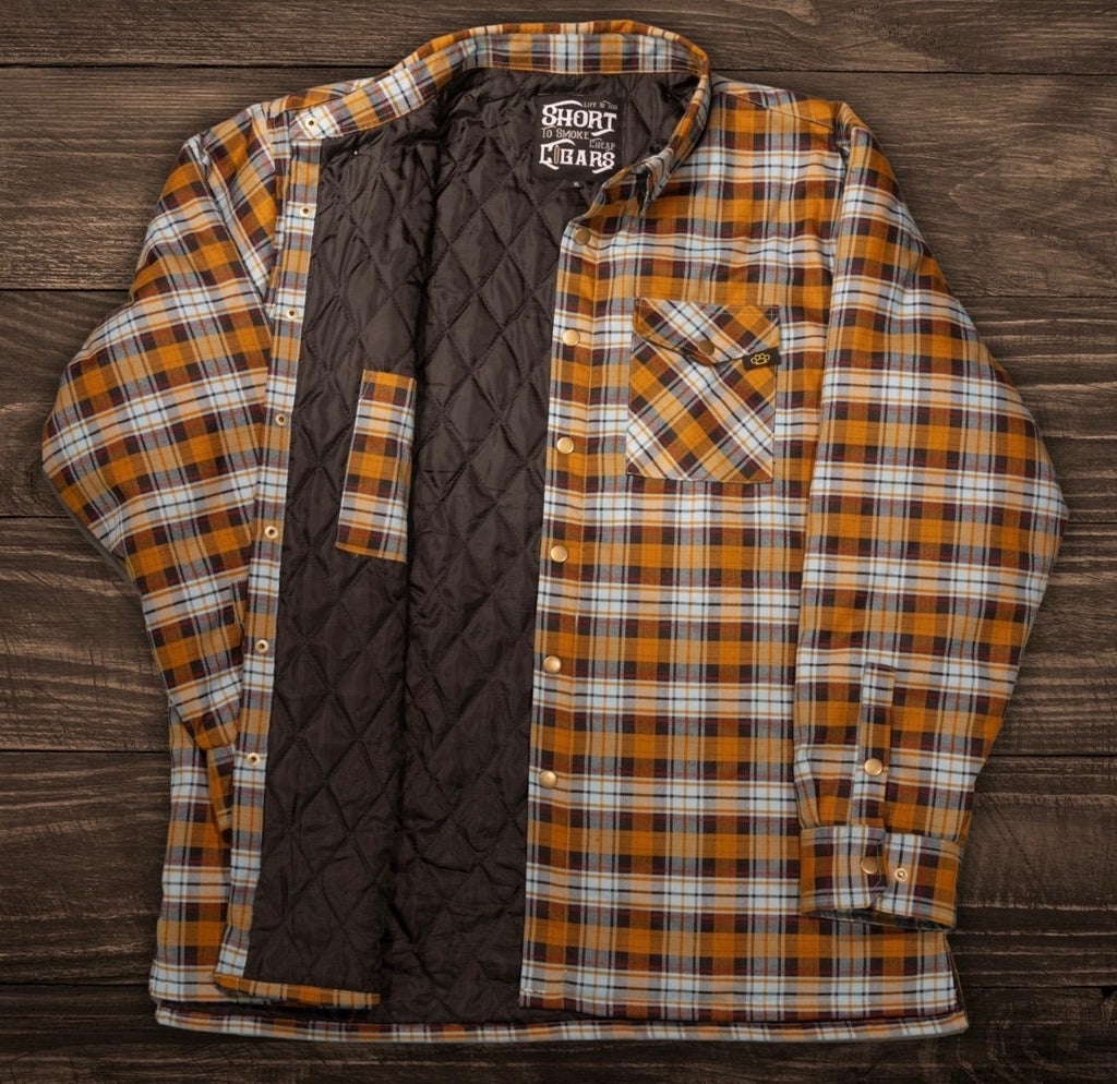 Cigar Flannel Jacket