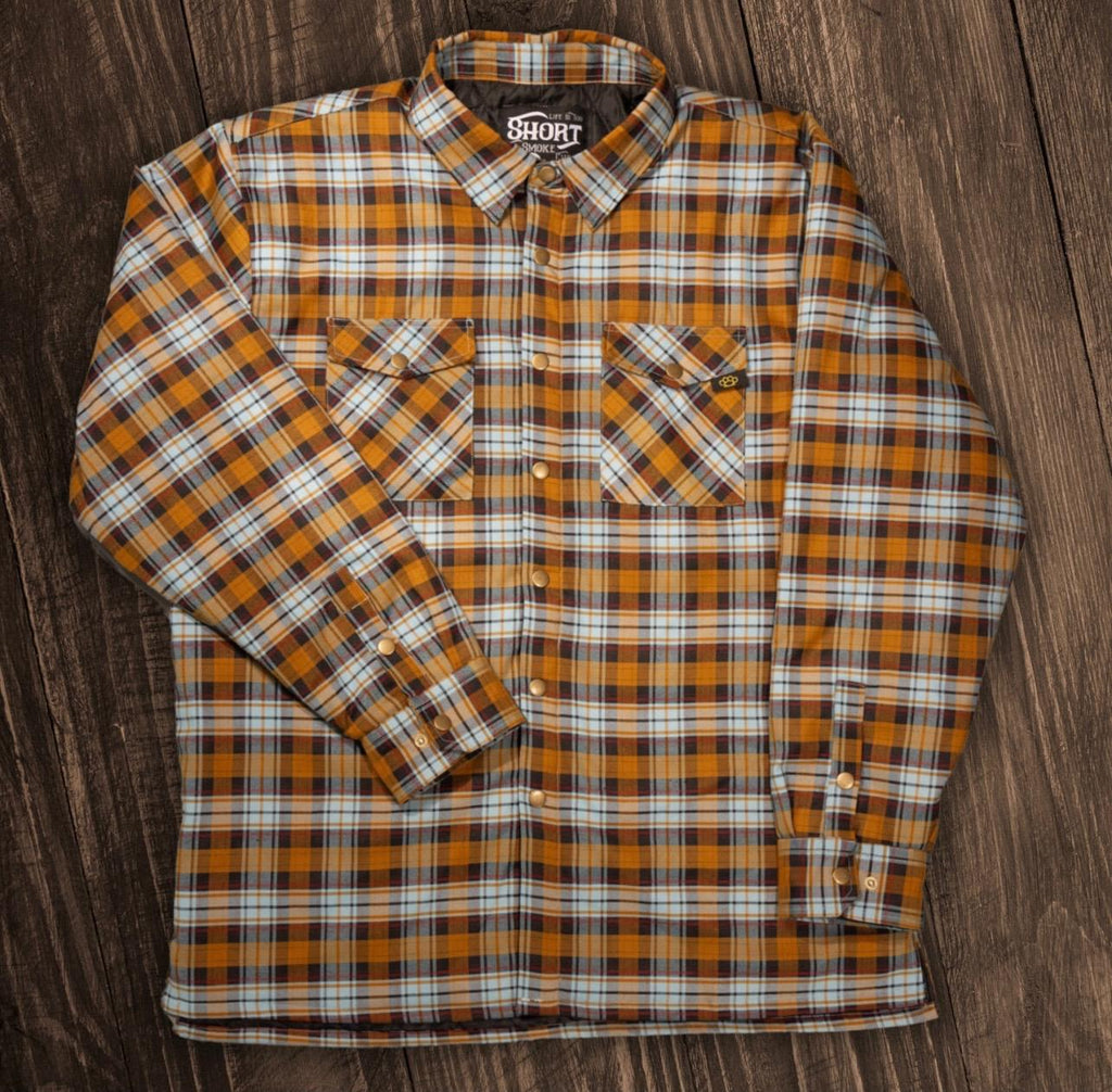 Cigar Flannel Jacket