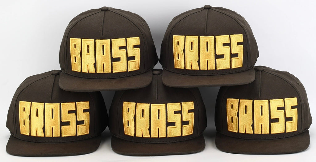 Brass Brown and Gold Flex Fit