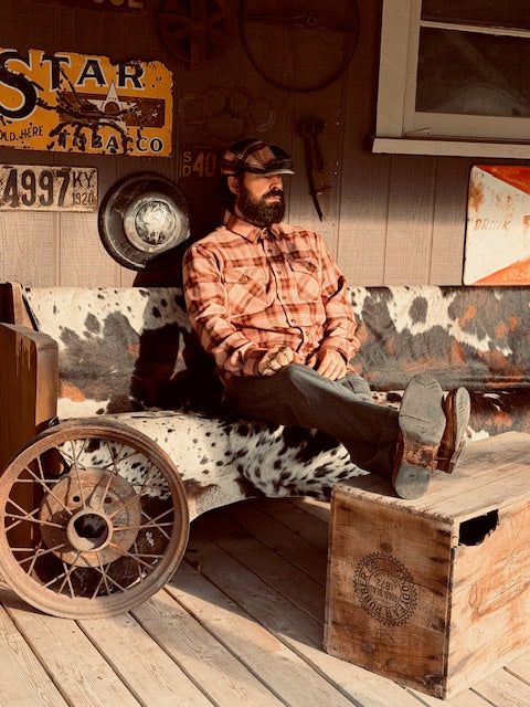 Bonnie and Clyde Flannel