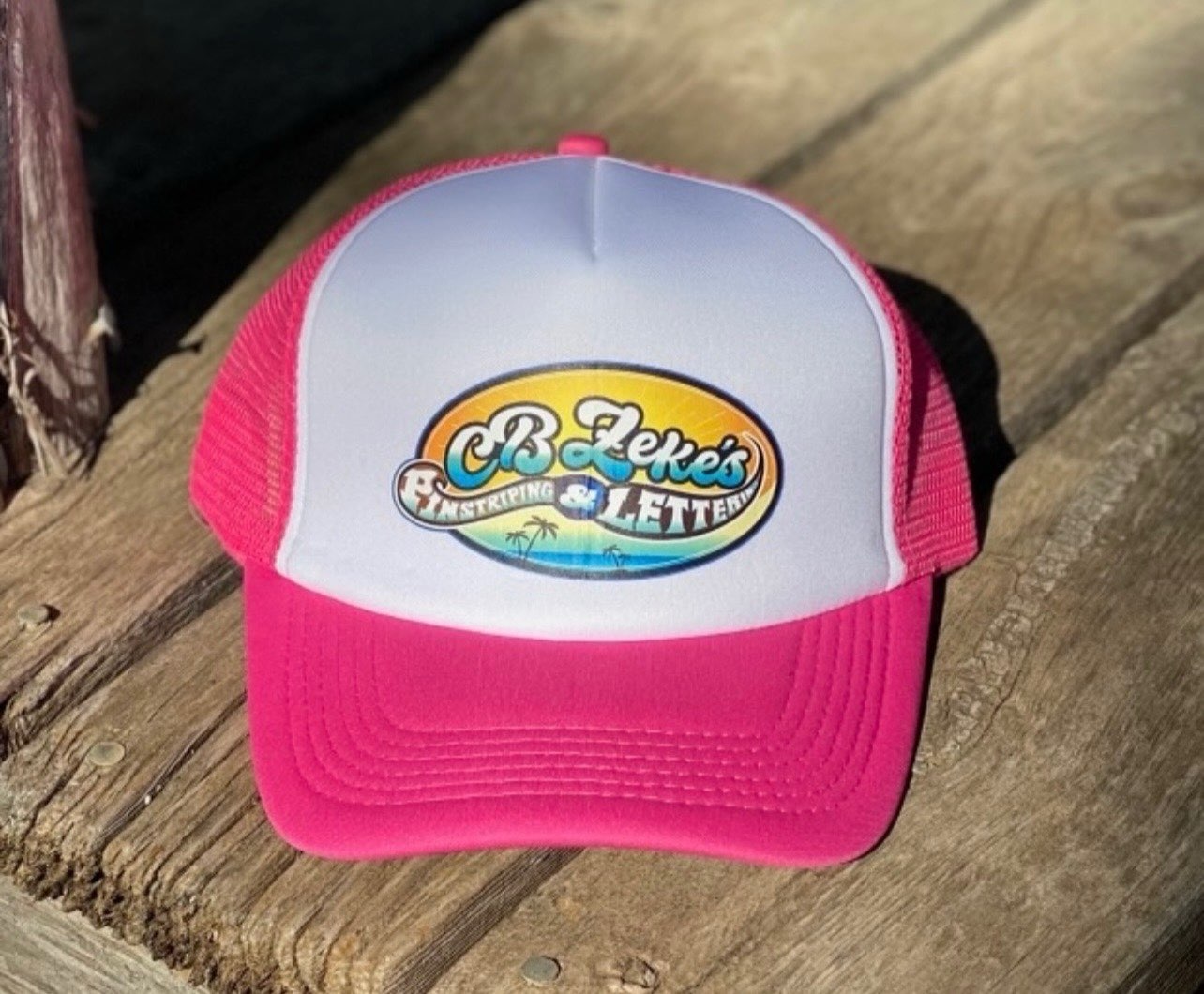 Special Edition CB Zeke Pinstriping and Lettering Hats Limited Supply